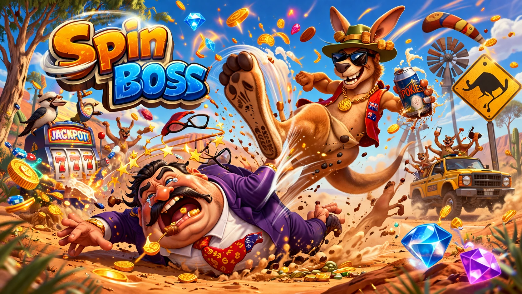 Spin Boss Casino - Pokies, Live Casino & Sportsbook